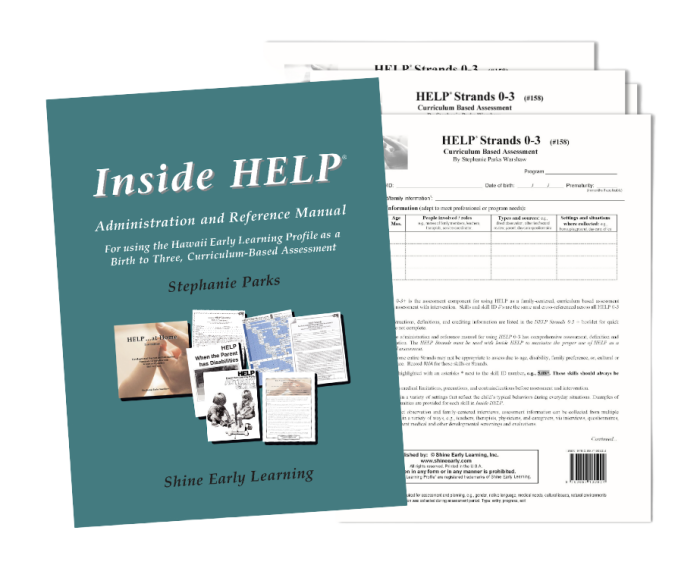 HELP: 0-3 years – Shine Early Learning
